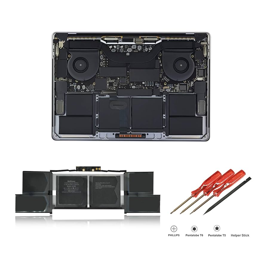 ［新品バッテリー］Apple MacBookPro15inch 2019/439 Amazon.com: BatPower A1953 Replacement Laptop Battery for